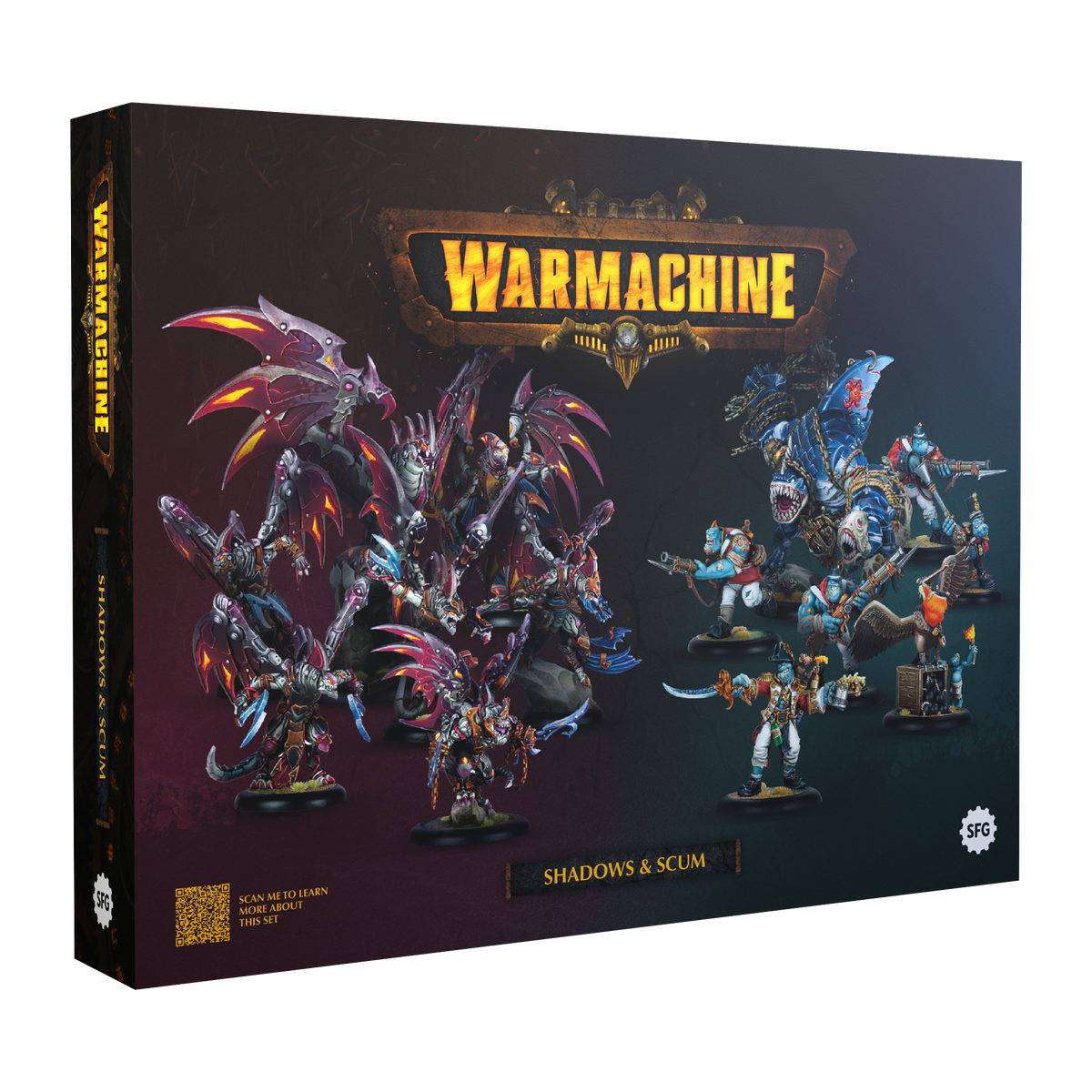 WARMACHINE - SHADOWS & SCUM - Starter 2 joueurs en Anglais