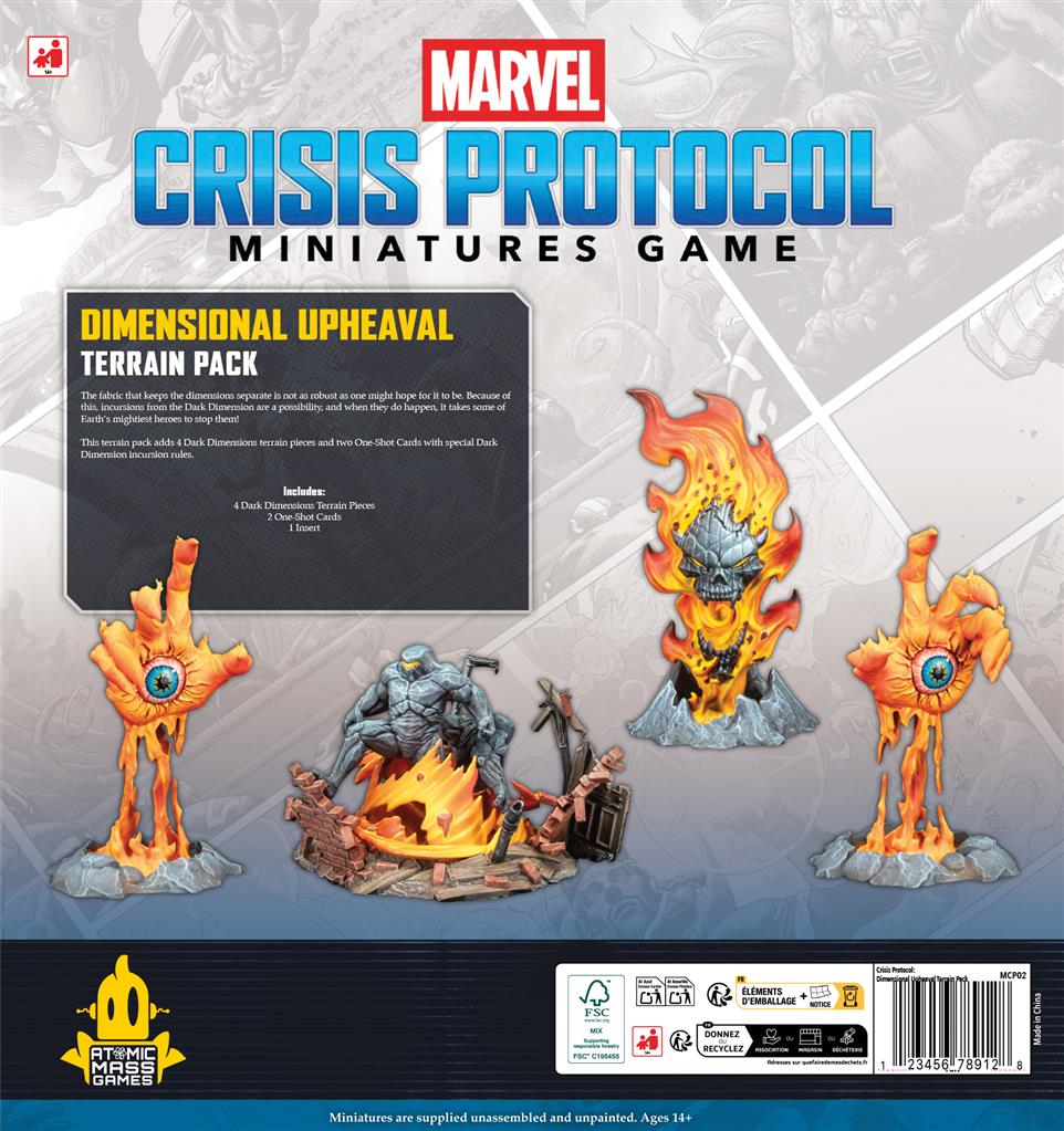 Marvel Crisis Protocol – Dimensional Upheaval (Terrain) (A Paraître 26/10/2026)
