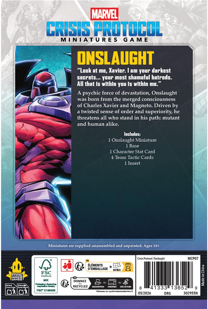 Marvel Crisis Protocol – Onslaught