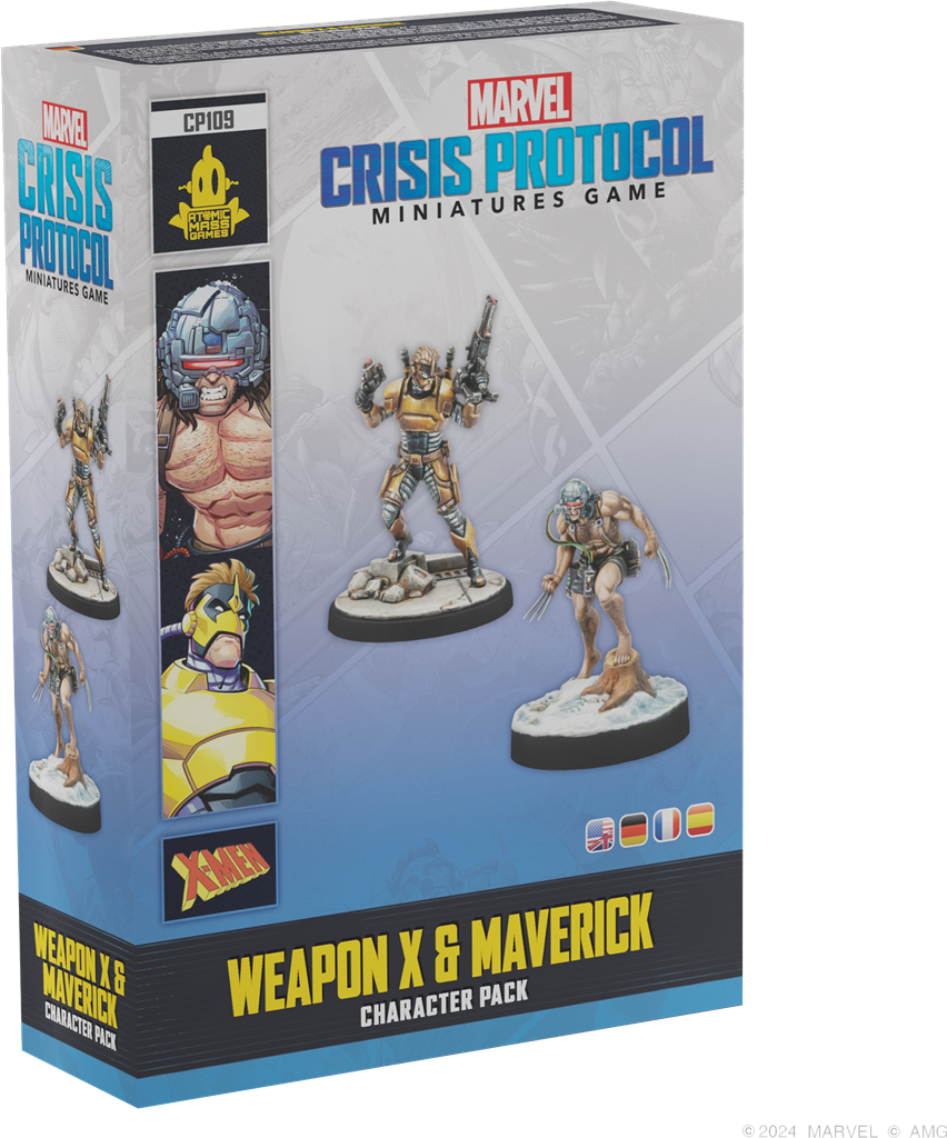 Marvel Crisis Protocol – Weapon X & Maverick (Pack de personnages)