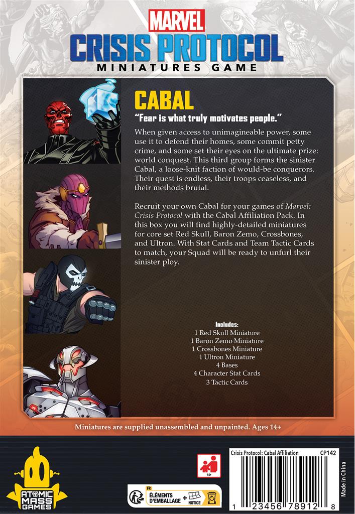 Marvel Crisis Protocol – Cabal Affiliation Pack