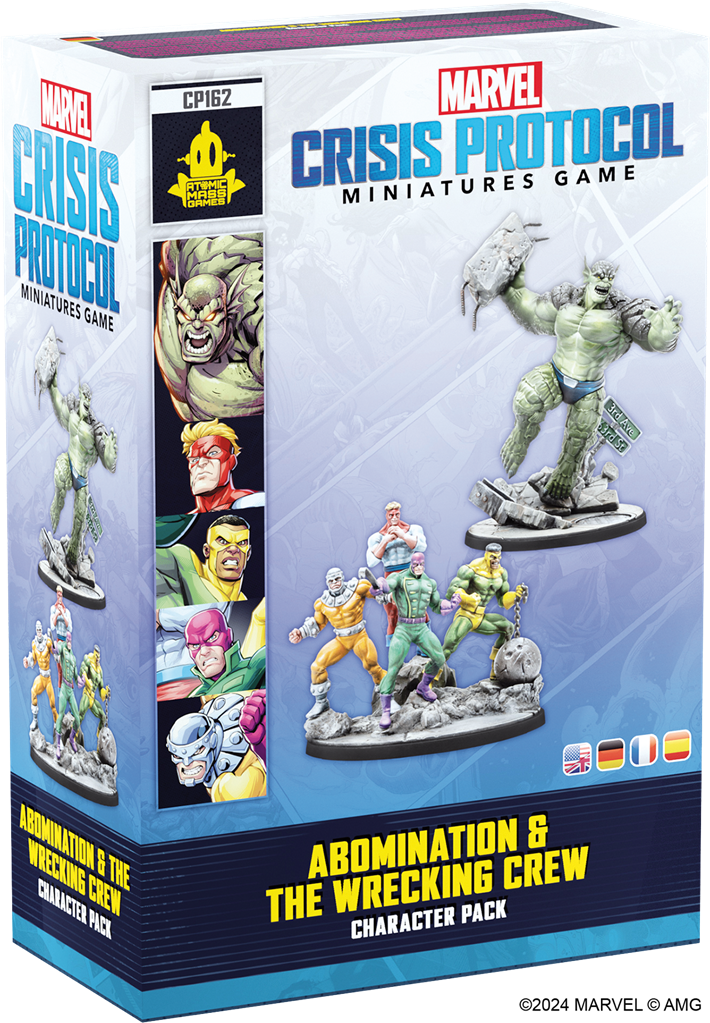 Marvel Crisis Protocol – Abomination & Wrecking Crew (Pack de personnages)