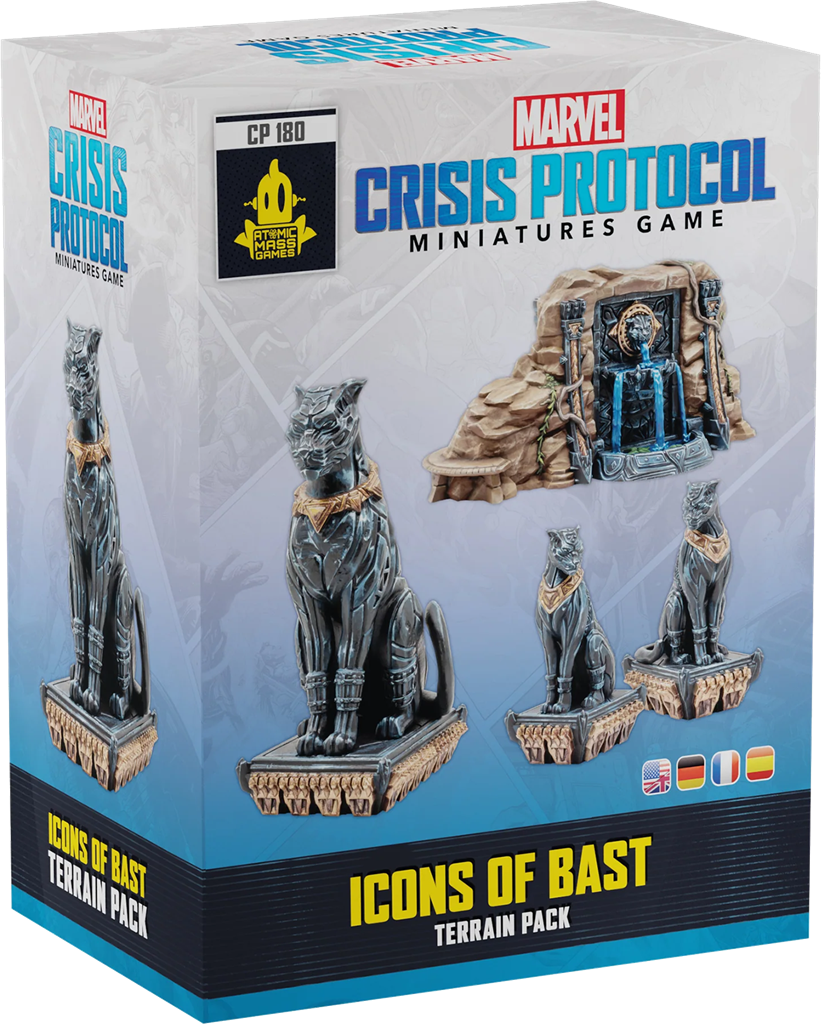 Marvel Crisis Protocol – Icons of Bast Terrain Pack
