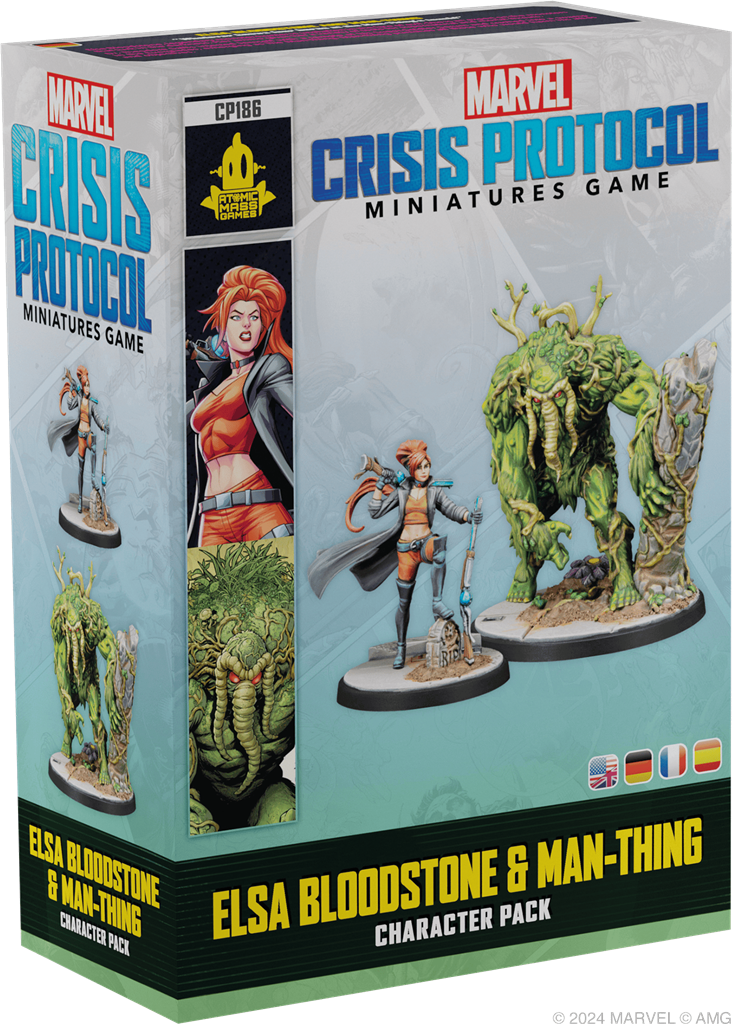 Marvel Crisis Protocol – Elsa Bloodstone & Man-Thing (Pack de personnages)