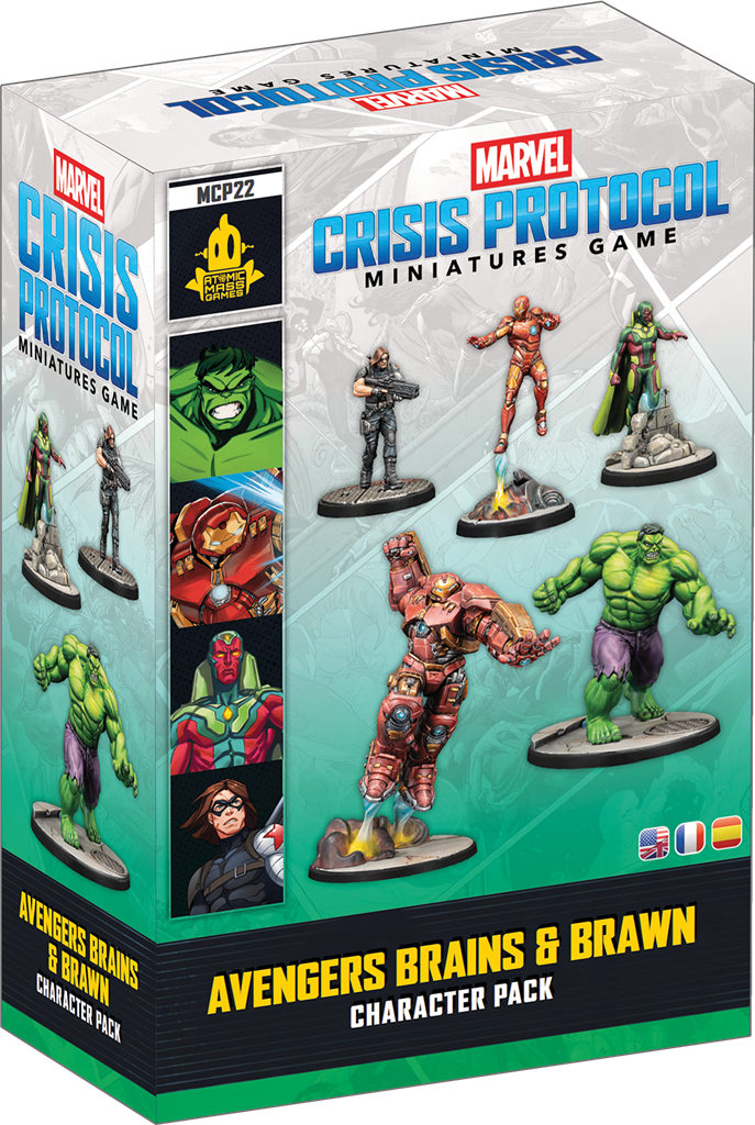Marvel Crisis Protocol – Avengers Brains & Brawn