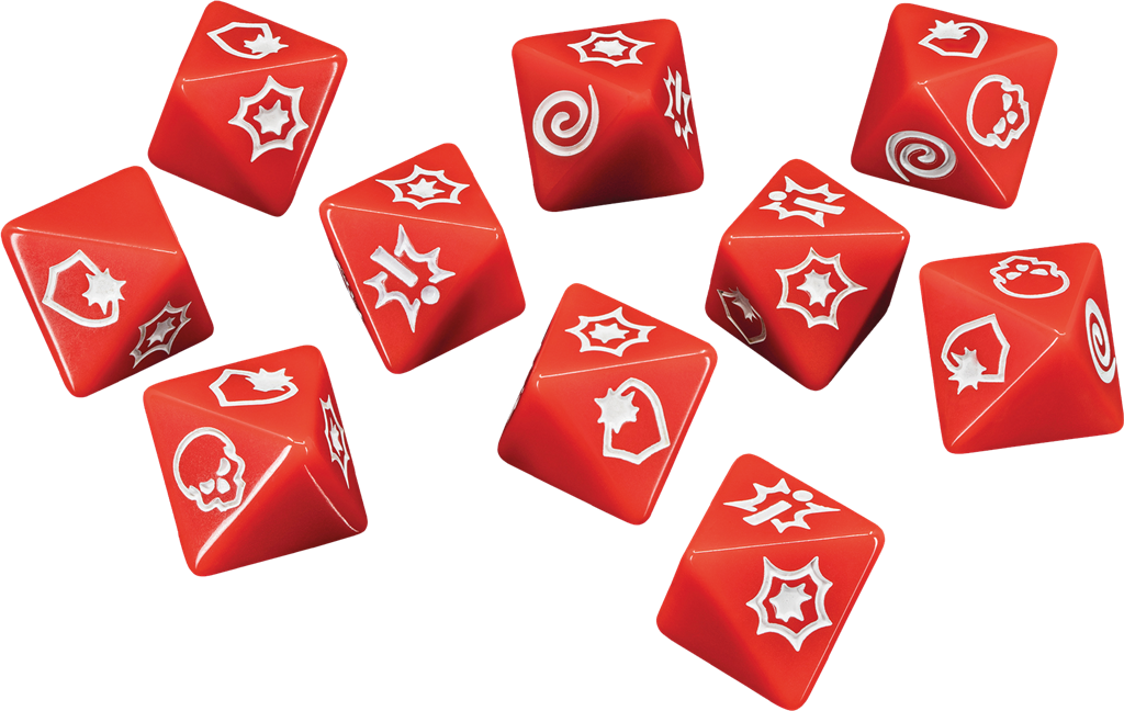 Marvel Crisis Protocol – Dice Pack (10 dés officiels)
