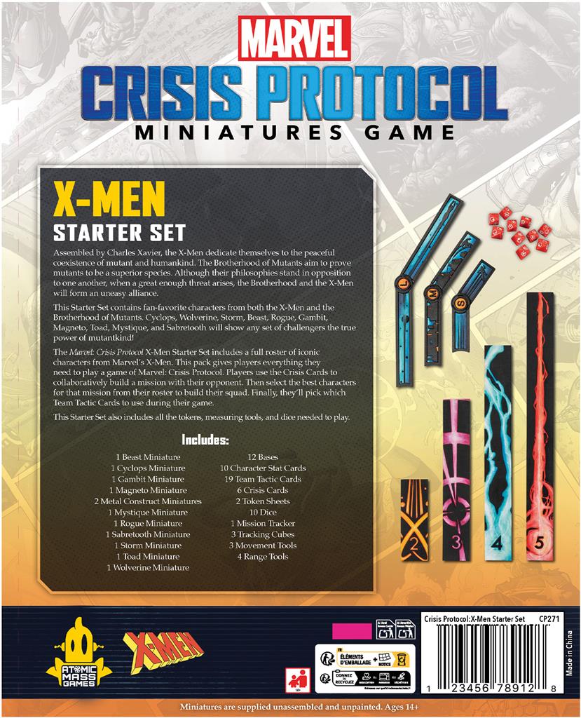 Marvel Crisis Protocol – X-Men Starter Set (Base) (EN)
