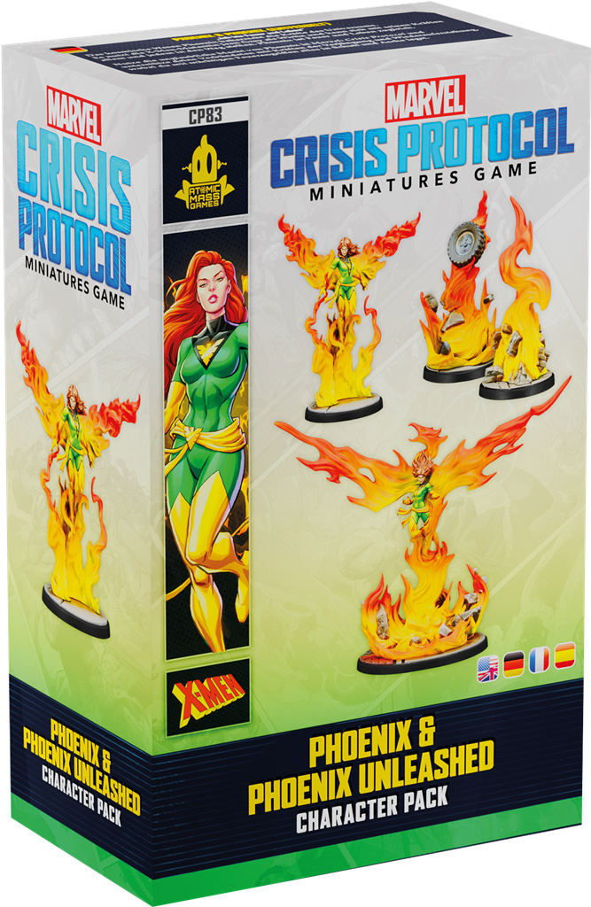 Marvel Crisis Protocol – Phoenix & Phoenix Unleashed (Pack de personnages X-Men)