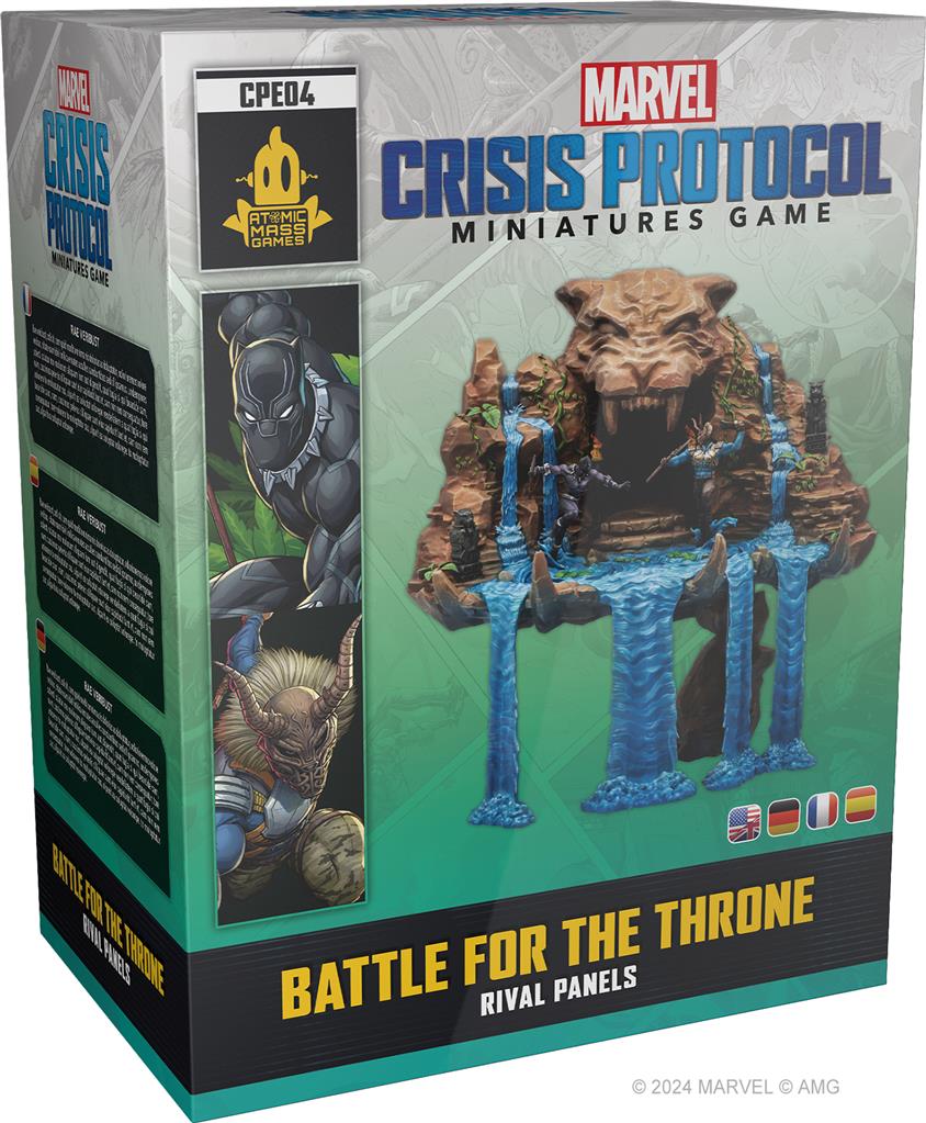 Marvel Crisis Protocol – Rival Panels Battle Throne (Terrain Pack)
