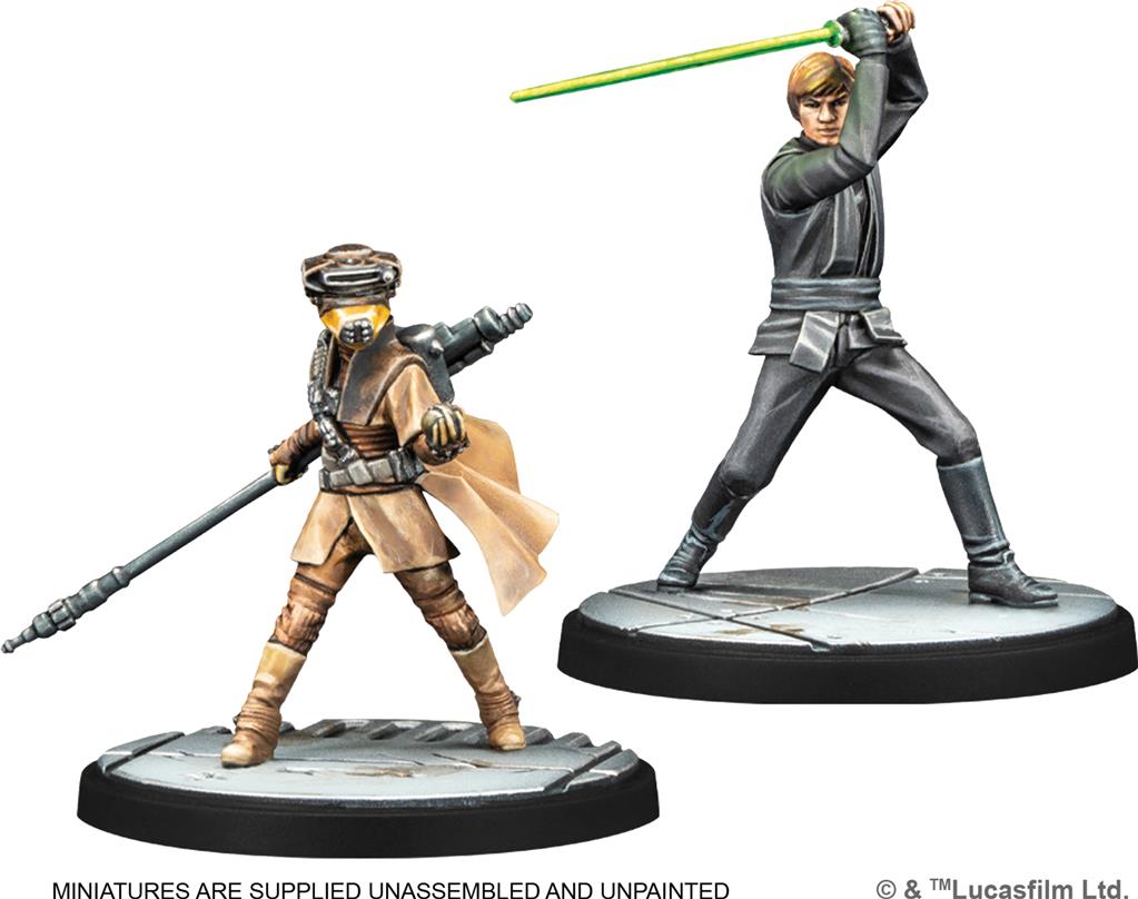 Figurines Courageux et Inventif (Fearless and Inventive) – Star Wars Shatterpoint à peindre