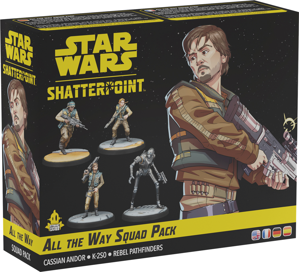 Boîte du set d'escouade All the Way – Star Wars Shatterpoint