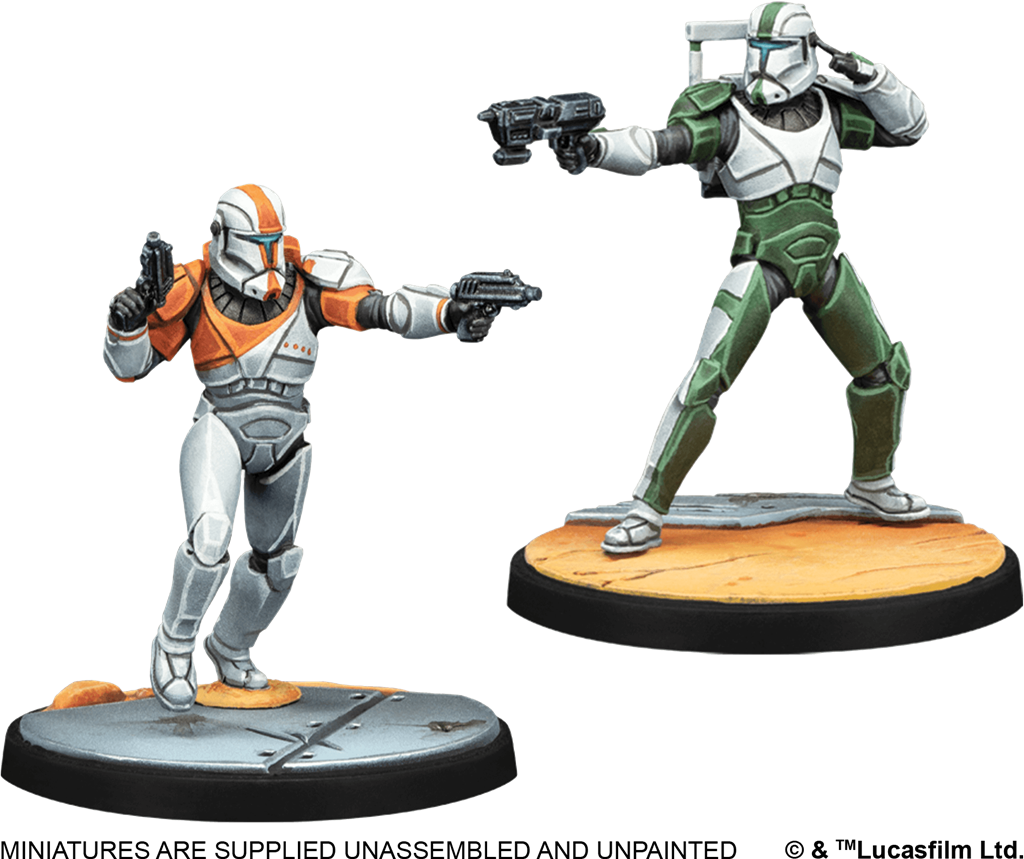 Figurines Delta Squad, Form Up! – Star Wars Shatterpoint à peindre
