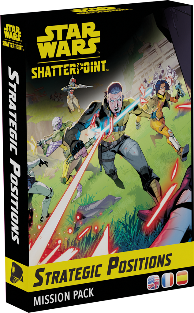 Boîte du pack de mission Strategic Positions – Star Wars Shatterpoint