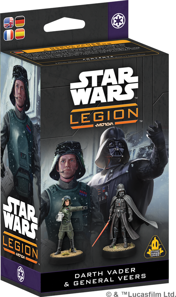 Star Wars Légion : Dark Vador & Général Veers