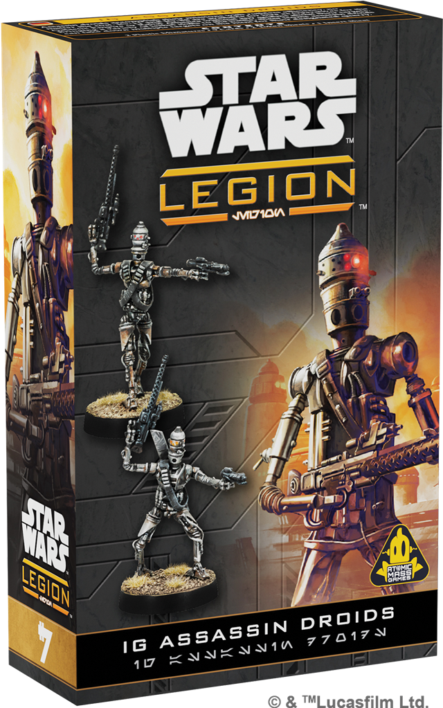 Star Wars Légion : Droïdes Assassins Série IG (Extension Opérative)