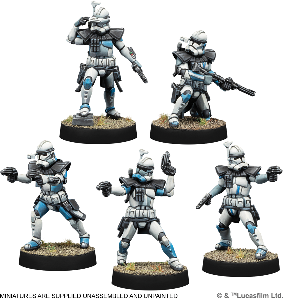 Star Wars Légion : Galactic Republic Starter Set (Boîte de Démarrage)