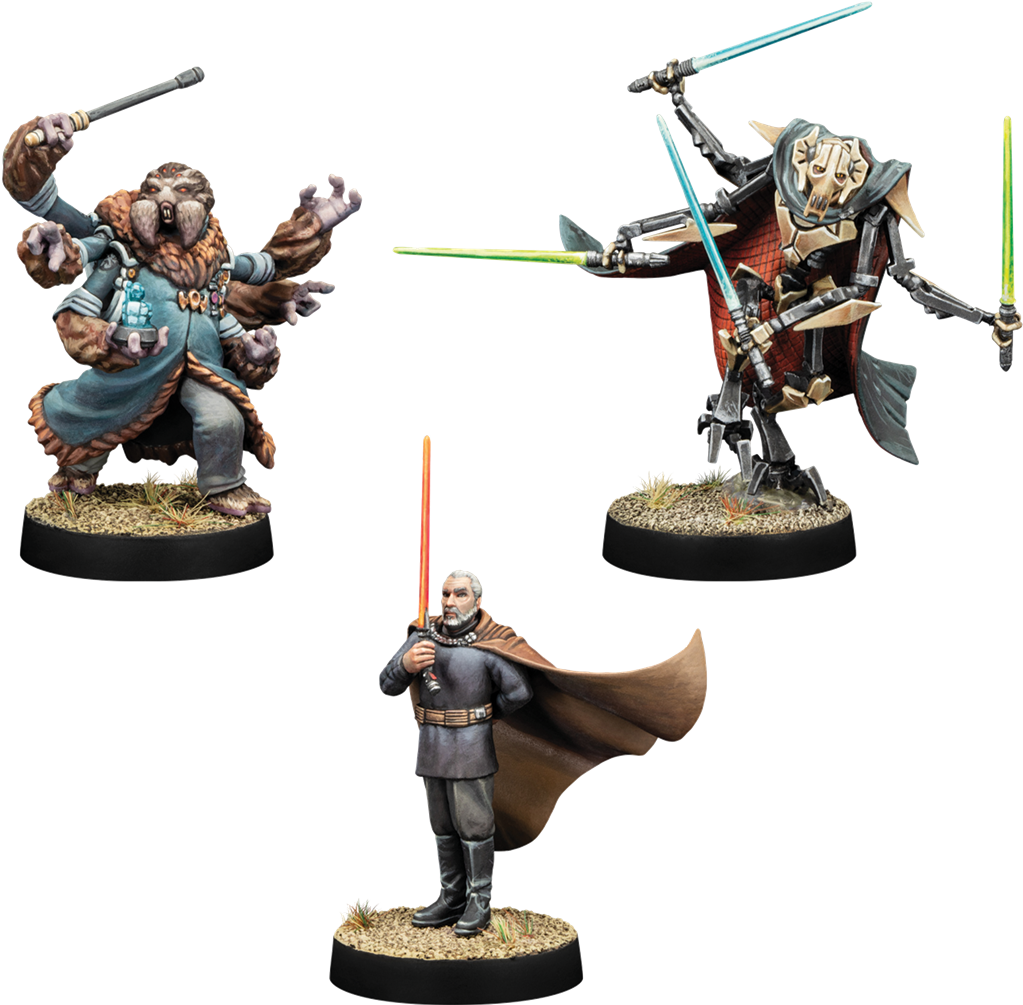 Star Wars Légion : Leaders of the Separatist Alliance