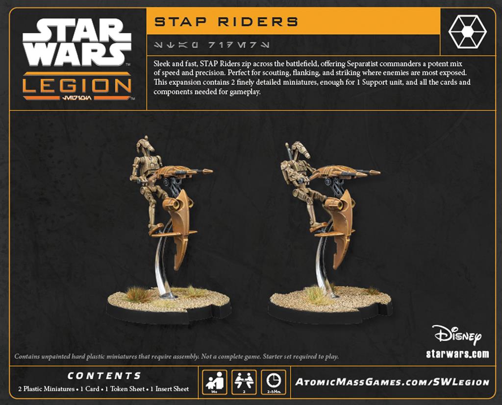 Star Wars Légion : STAP Riders (Reissue)