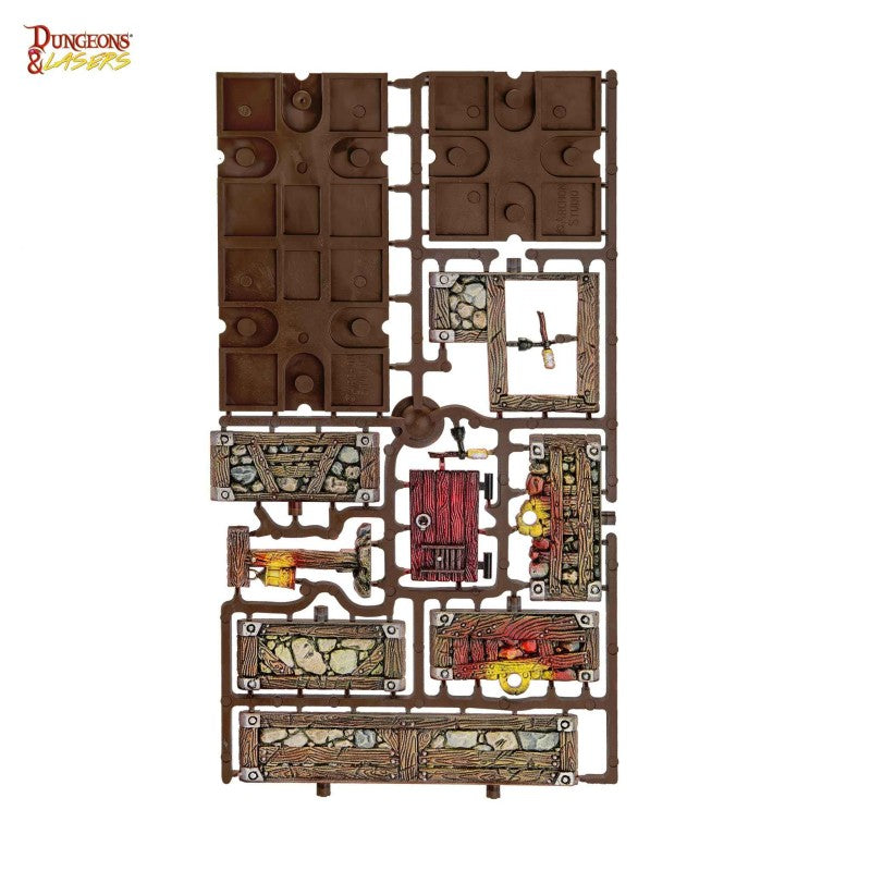 Dungeons & Lasers - Décors - Dwarven Mine Prépeint