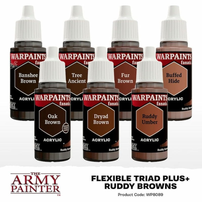 Army Painter - Ruddy Browns Flexible Triad PLUS+