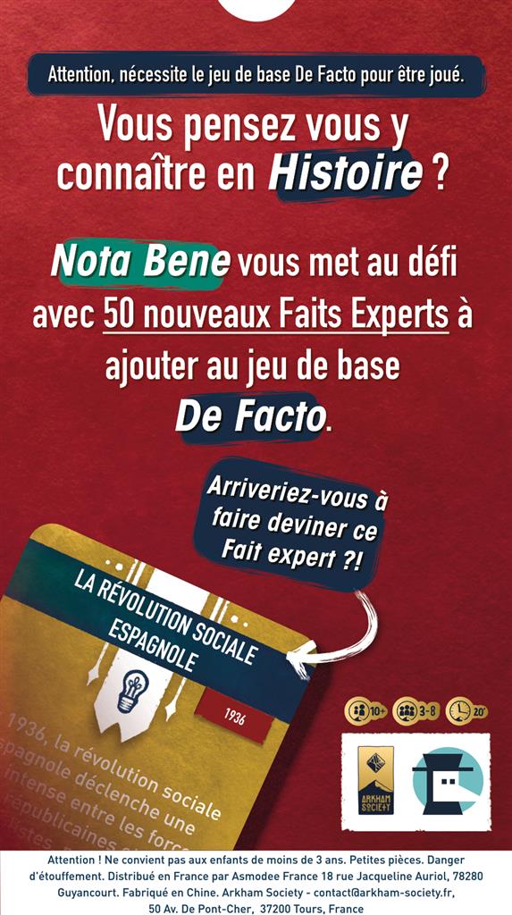 De Facto : Experts en Histoire (Ext)