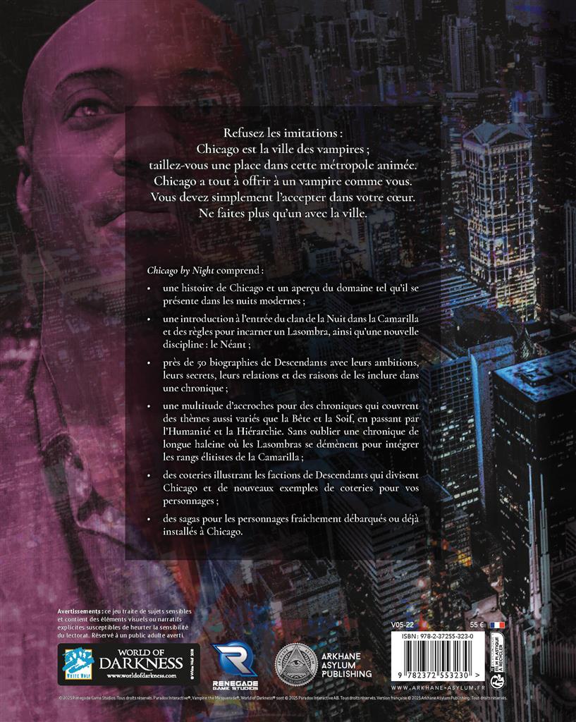 Vampire la Mascarade V5: Chicago By Night