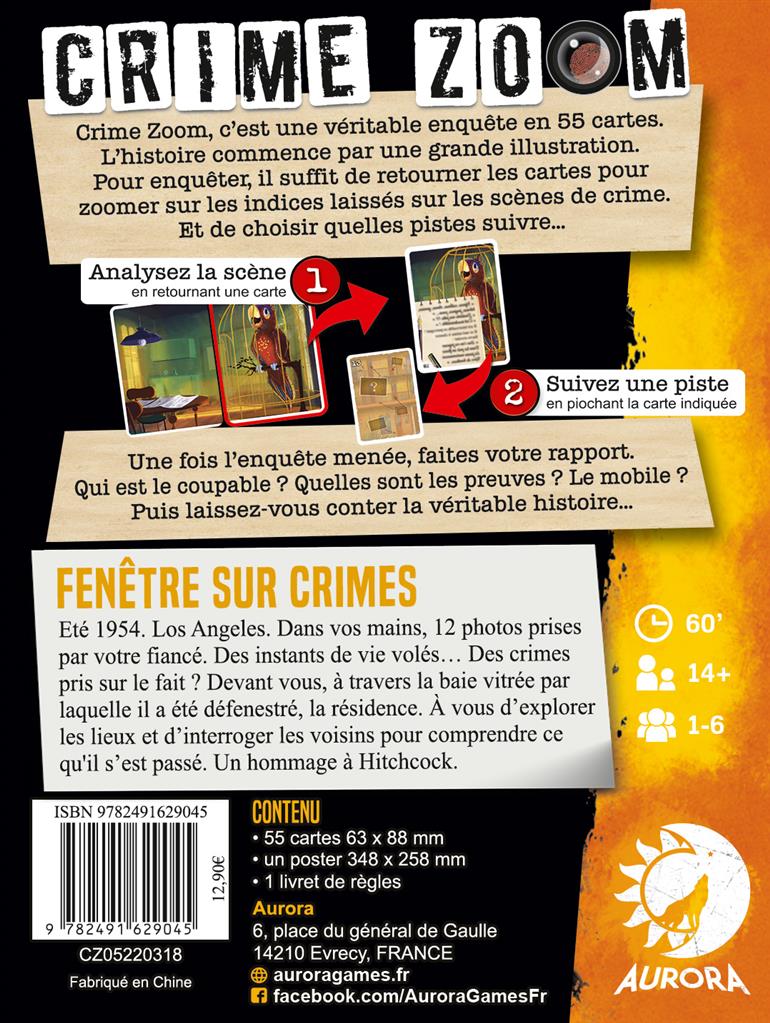 Crime Zoom : Fenêtre sur Crimes