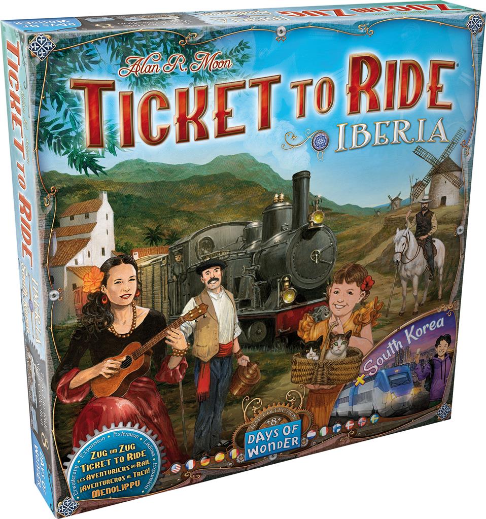 Les Aventuriers du Rail : Iberia & Corée du Sud