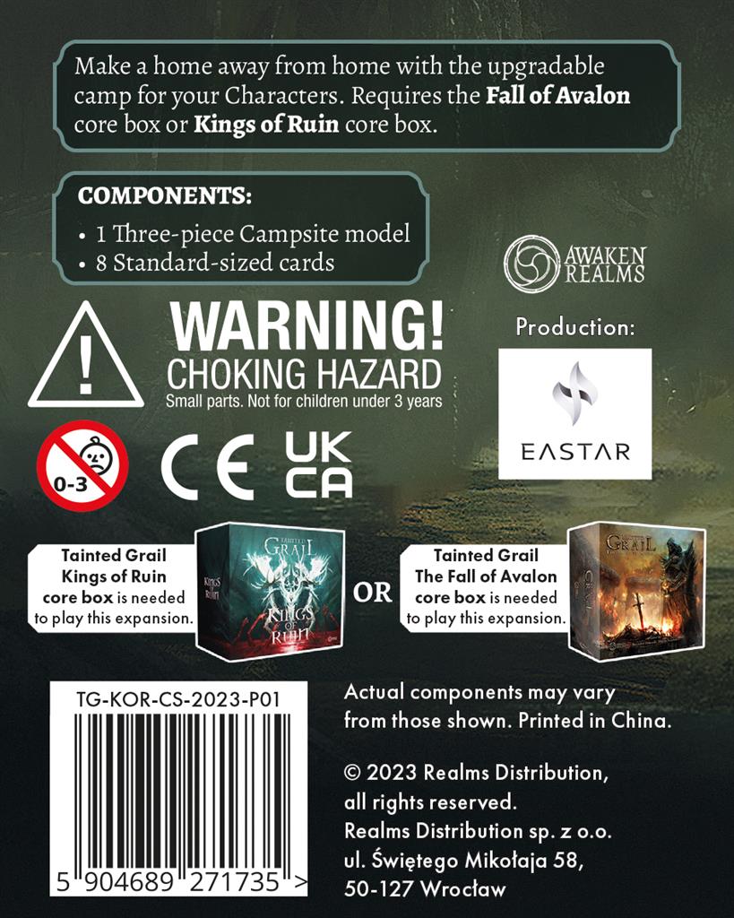 Tainted Grail: KoR Campsite