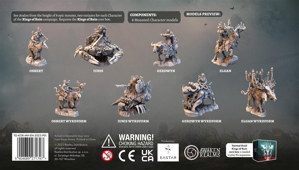Tainted Grail: KoR Mounted Heroes (EN STOCK)