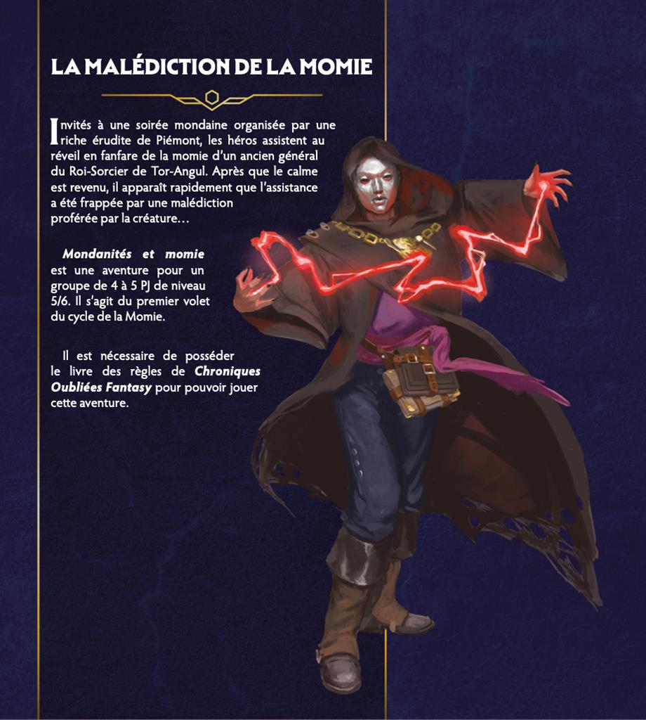 Chroniques Oubliées Fantasy 2 - Mondanités et Momies