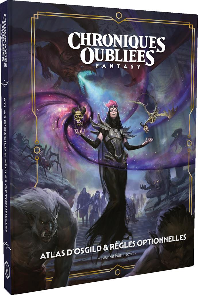 Chroniques Oubliées Fantasy : Atlas d'Osgild & règles optionnelles (alternatif)