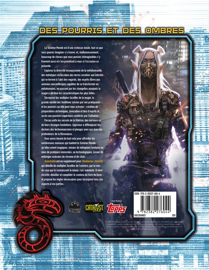 Shadowrun Anarchy : Anarchistes (VF)