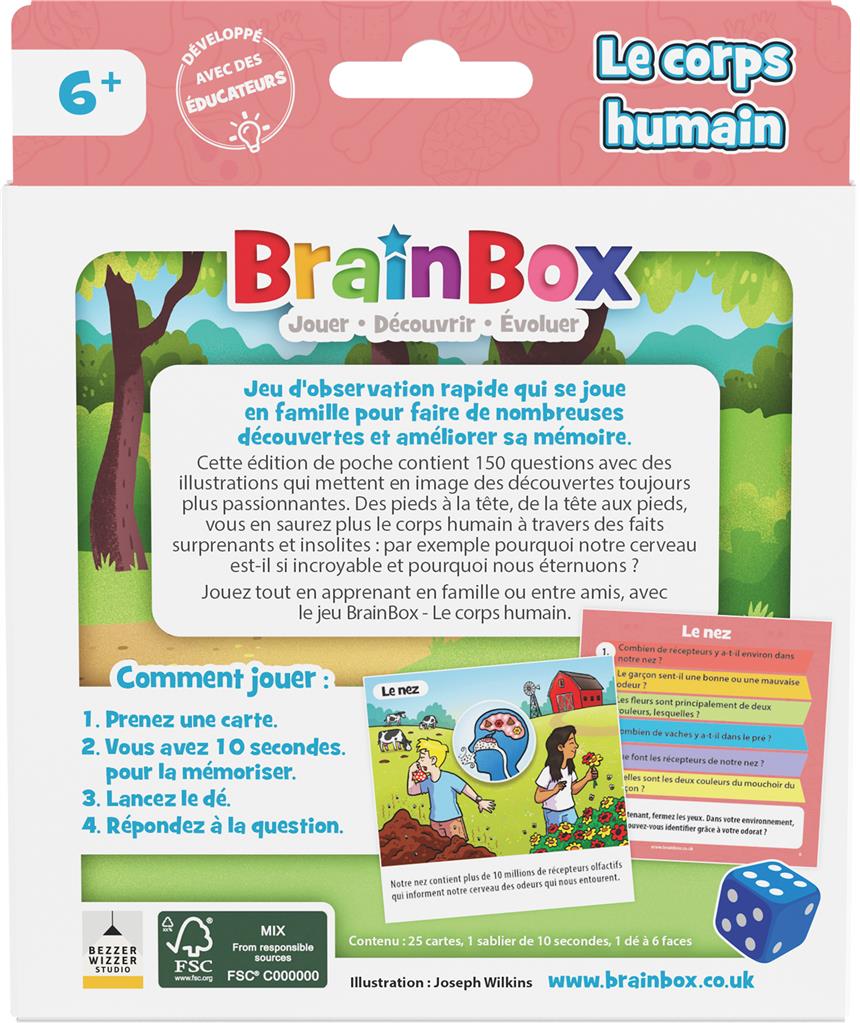 BrainBox Pocket : Le Corps Humain