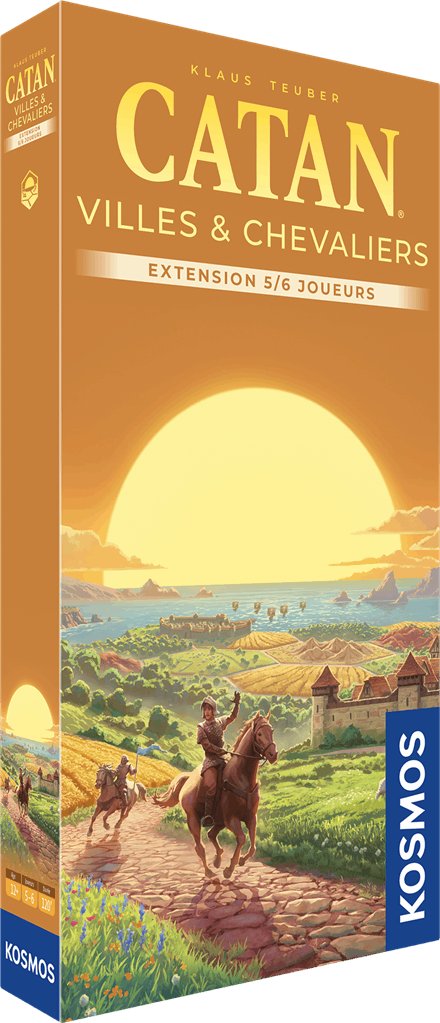 CATAN Villes et Chevaliers 5-6 joueurs - boîte - 123JEUX