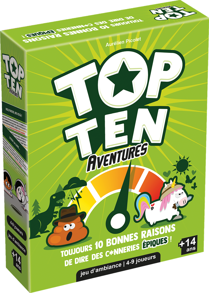 Top Ten Aventures (EN STOCK)