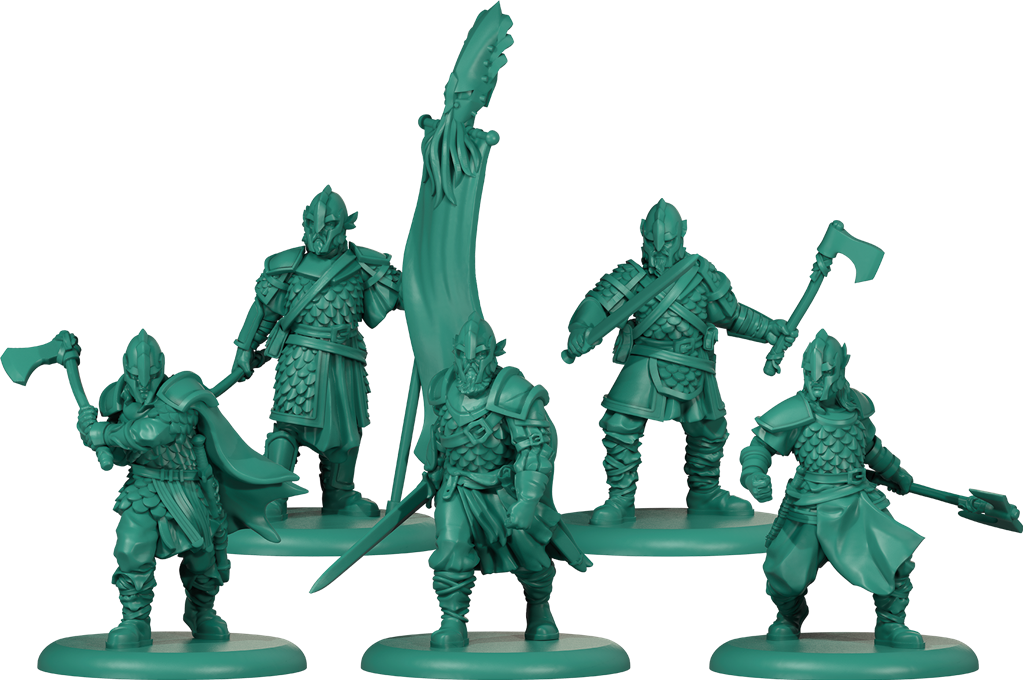 Trône de Fer Jeu de Figurine :  Equipage du Fer Vainqueur [G30]