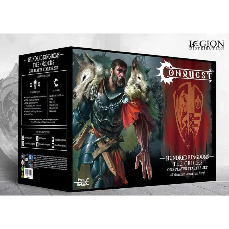 Conquest - Hundred Kingdoms - The Orders One Player Starter 2026 (Sortie septembre 2026)