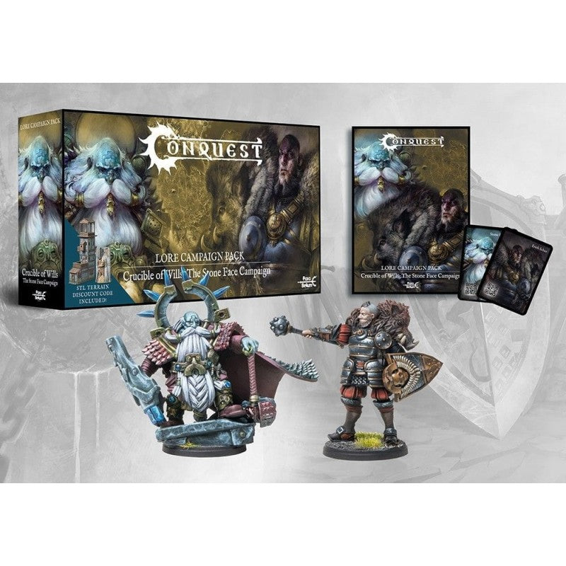 Conquest - Lore Campaign Pack - Crucible of Wills : The Stone Face
