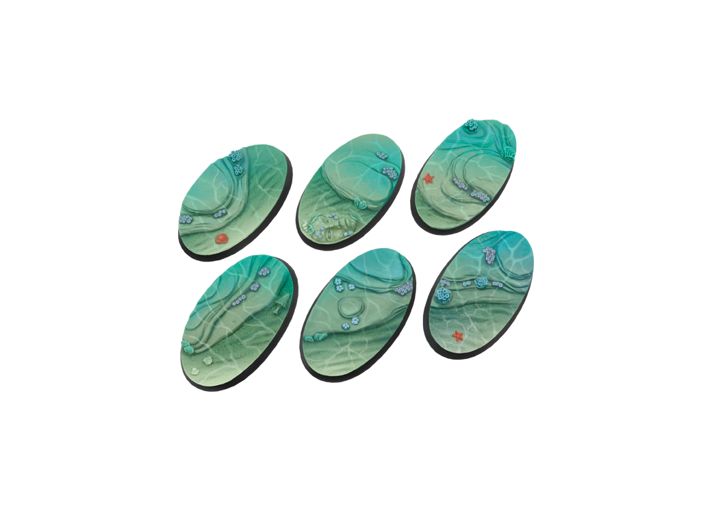 Deep Water Bases Oval 60x35mm (X4)