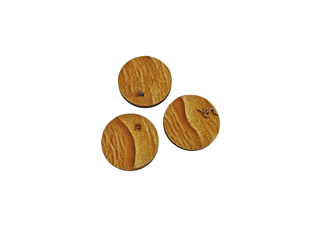 Desert Bases, Round 50mm (X2)