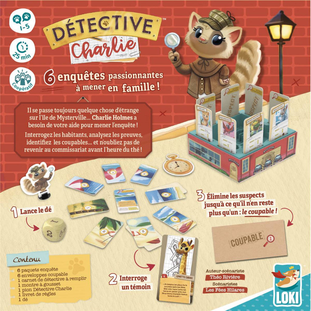 Detective Charlie  (EN STOCK)(SOLDES D'HIVER 2026)