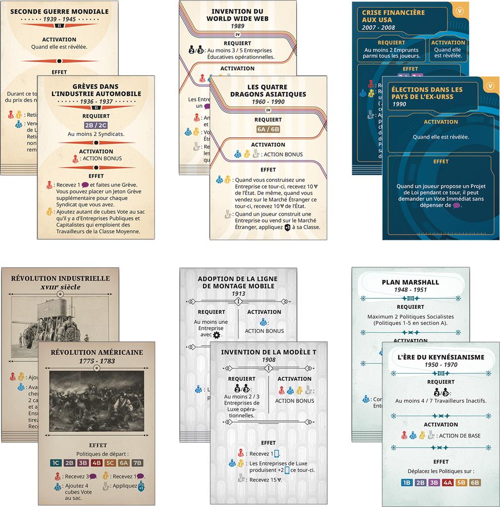 Hegemony : Événements historiques (Extension)(EN STOCK)