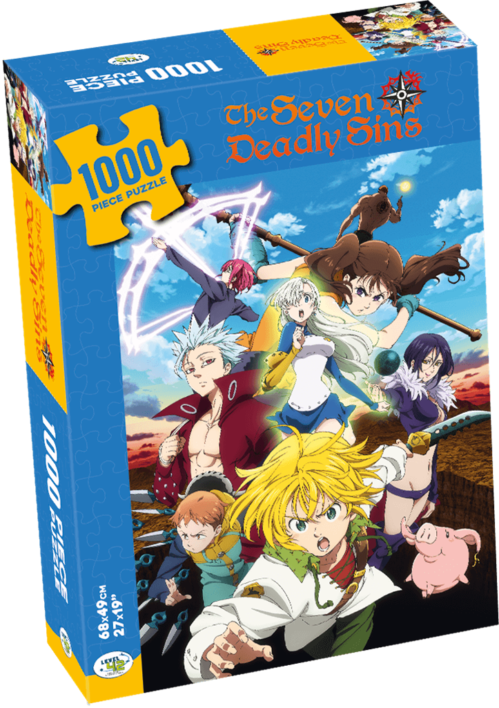 Officiel Seven Deadly Sins : Puzzle 1000 pcs