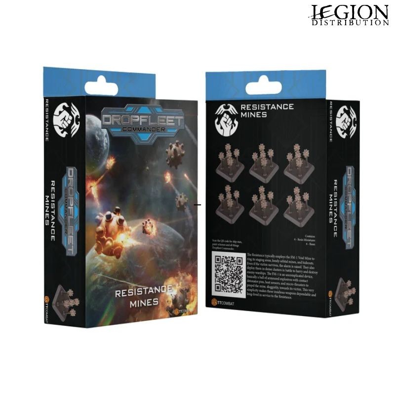 Dropfleet Commander - Resistance Mines (Sortie septembre 2026)