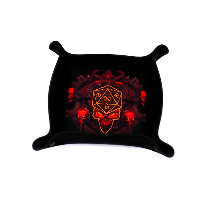 Piste à dés – Summoning Ritual – Premium Dice Tray glowing in the dark
