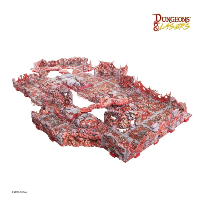 Dungeons & Lasers : Belly of the Beast Prépeint (Décors)