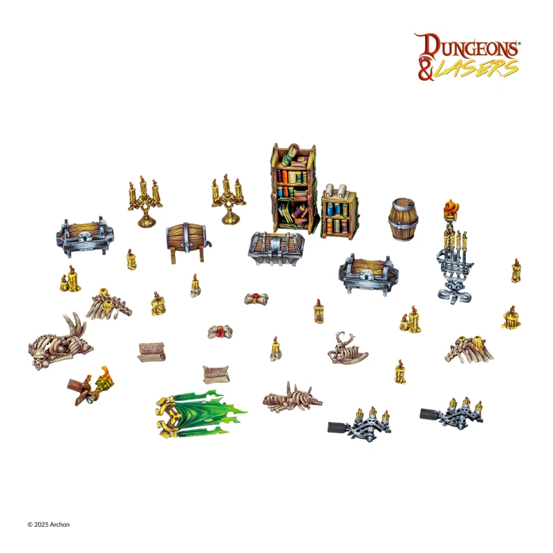 Dungeons & Lasers - Décors - Cavern Relics