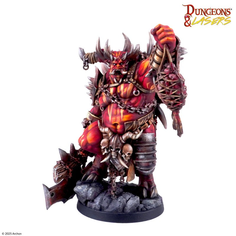 Dungeons & Lasers  - Figurines - Baef The Horned Demon