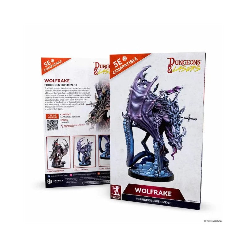 Dungeons & Lasers - Figurines - Deuslair - Wolfrake